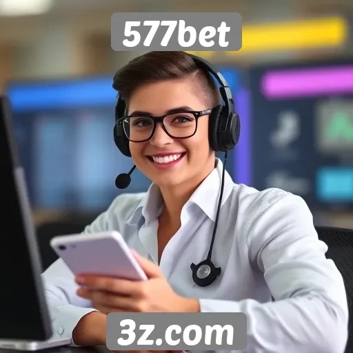Como funciona o suporte ao cliente na 577bet